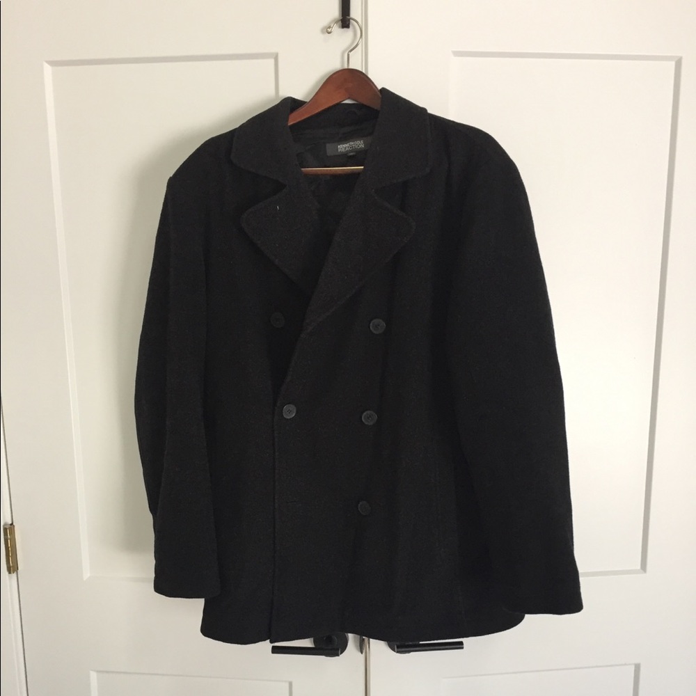Kenneth Cole Reaction Pea Coat XL